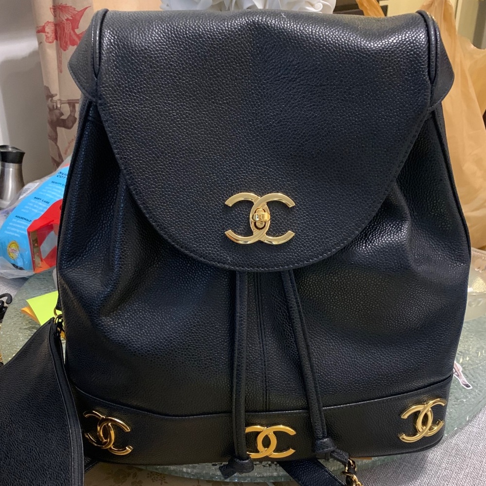 RARE VINTAGE CHANEL BACKPACK
